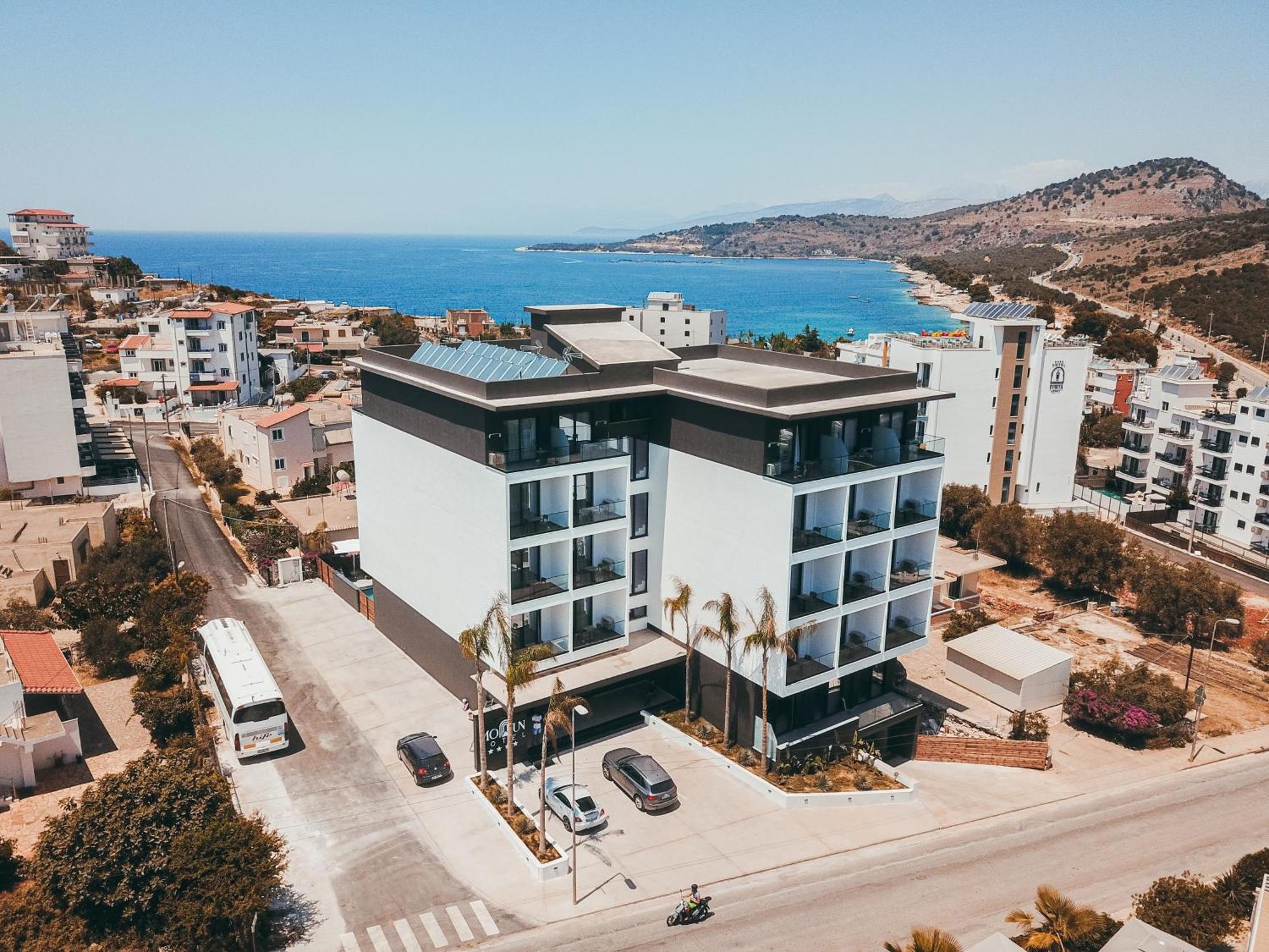 Monun Hotel Ksamil Bagian luar foto